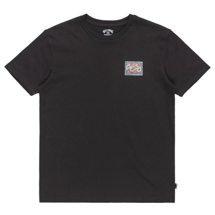 Billabong T-shirt Crayon Wave Washed Black