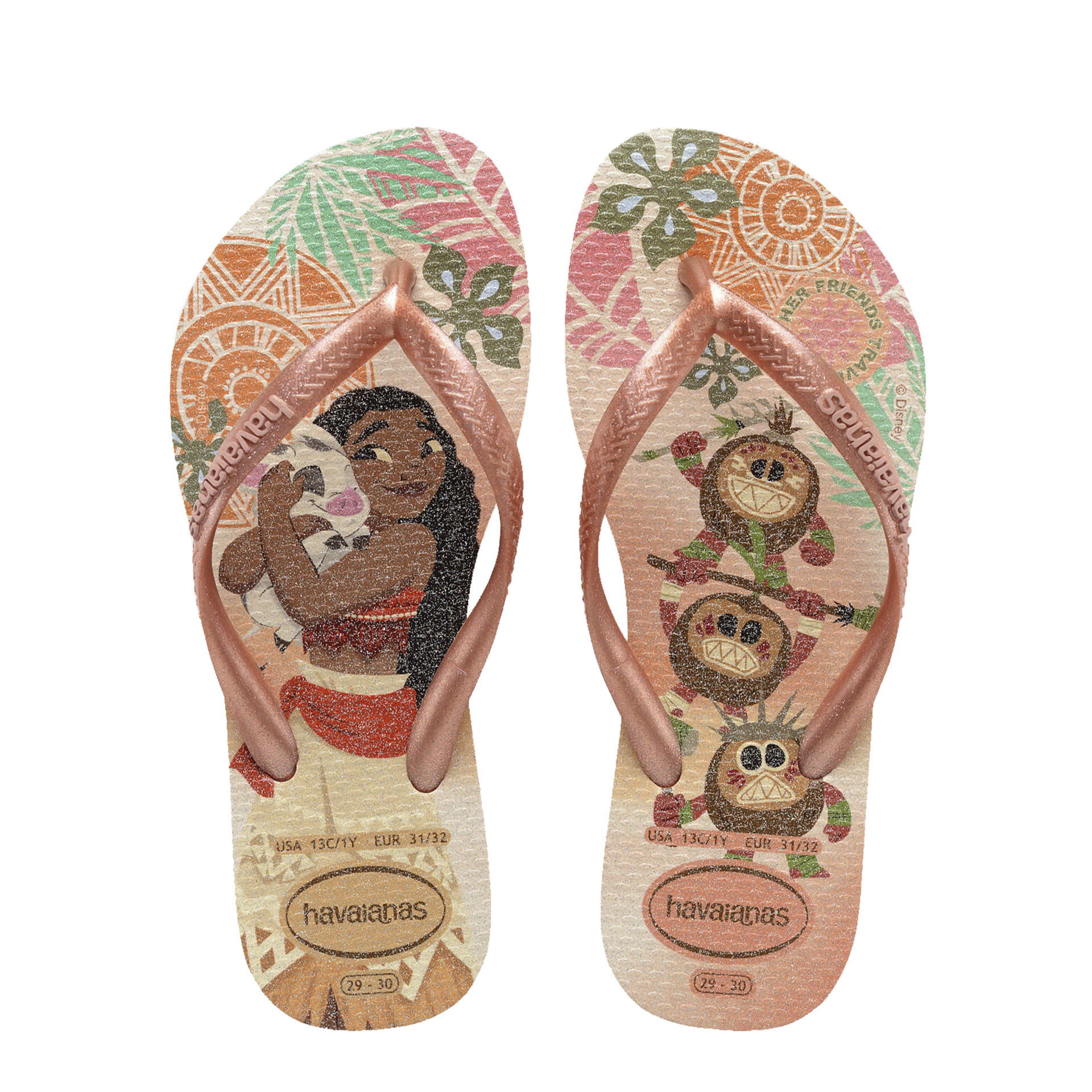 Havaianas Kids Slim Princess Pink Clay
