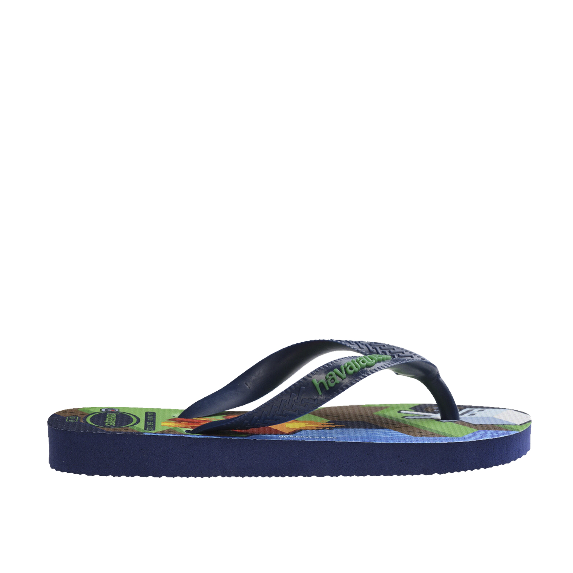 Havaianas Kids Minecraft Navy Blue