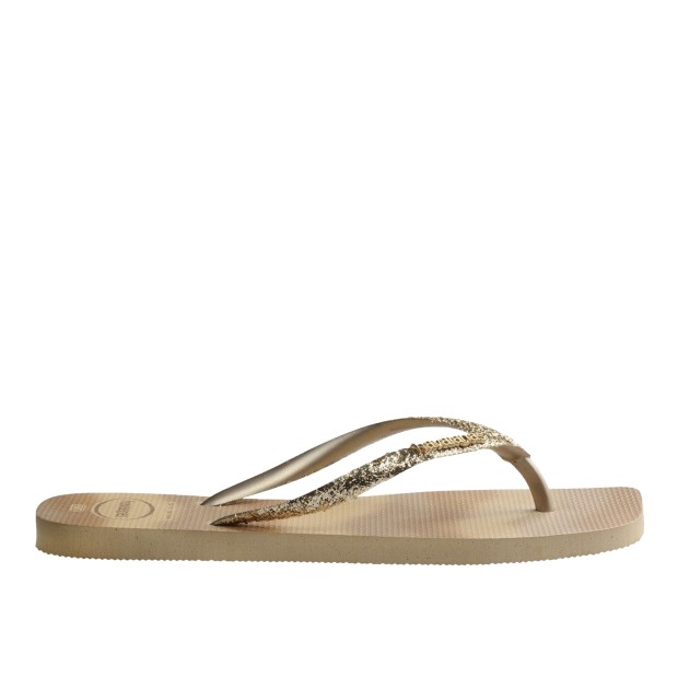 Havaianas Styleslim Square Glitter Party Golden