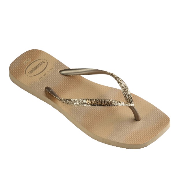 Havaianas Styleslim Square Glitter Party Golden