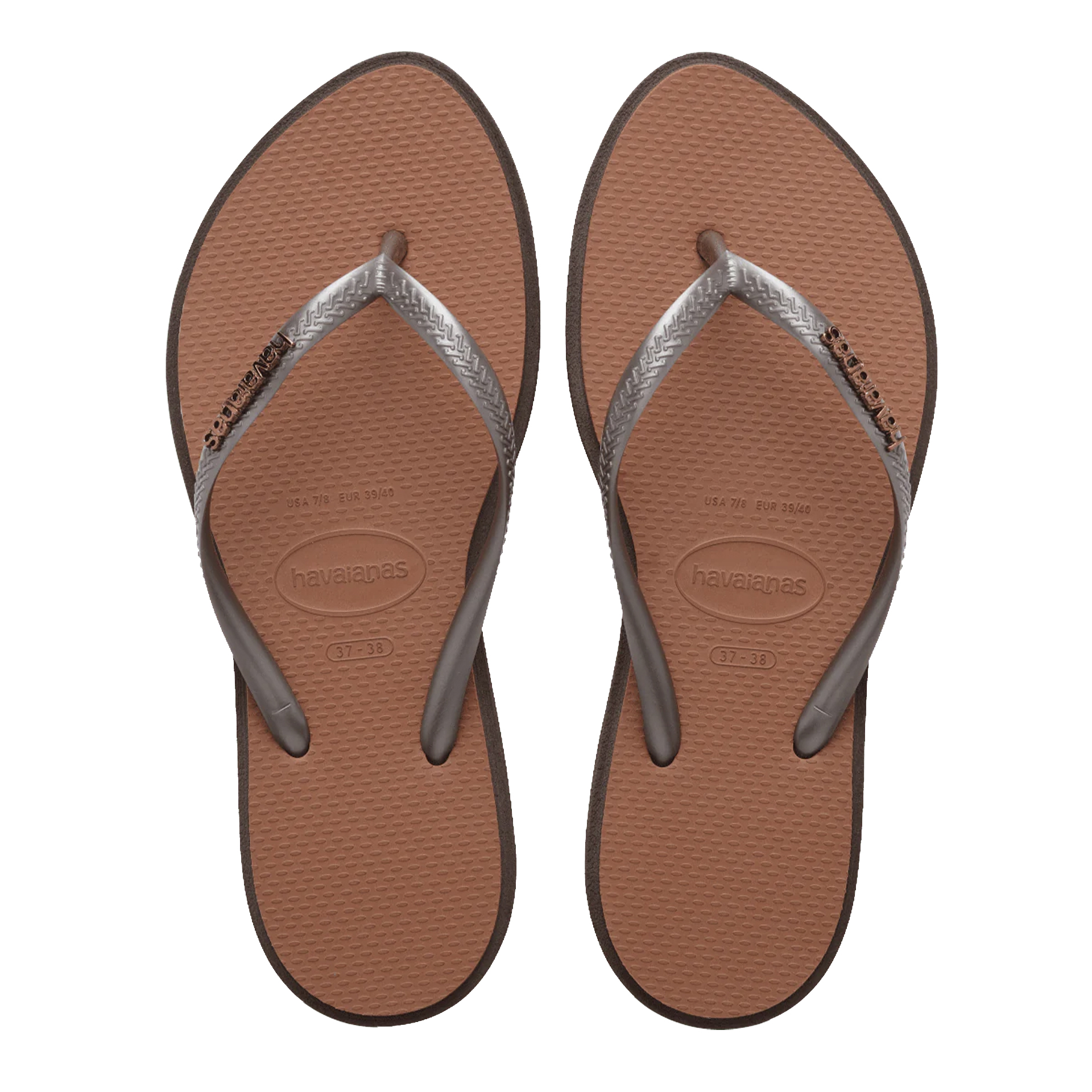 Havaianas Slim Point Dark Brown
