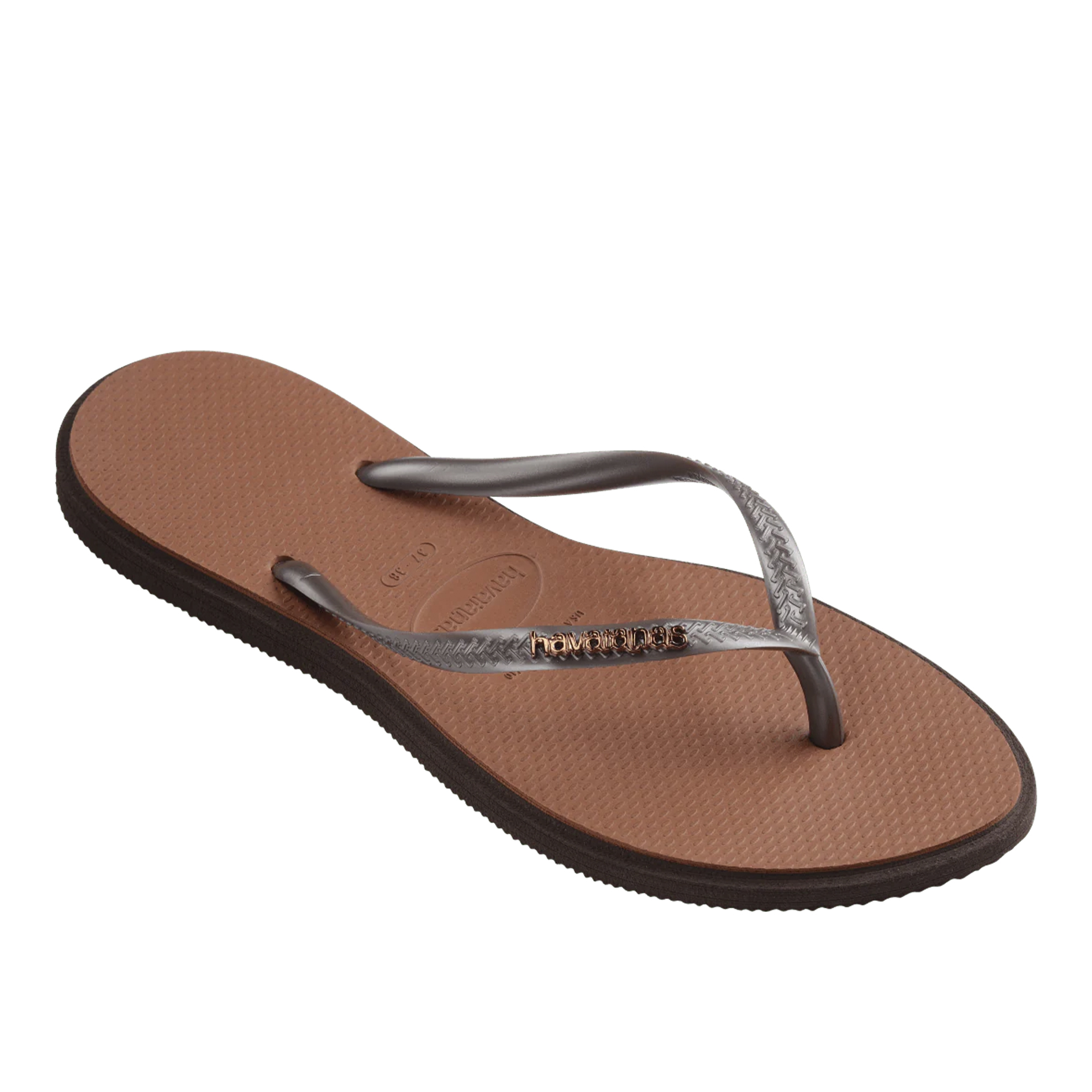 Havaianas Slim Point Dark Brown