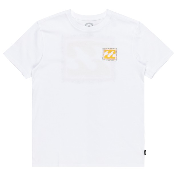 Billabong T-shirt Crayon Wave White