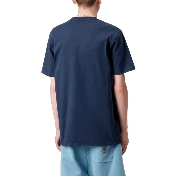 Carhartt Wip S/s Script T-shirt Ink  Air Yellow