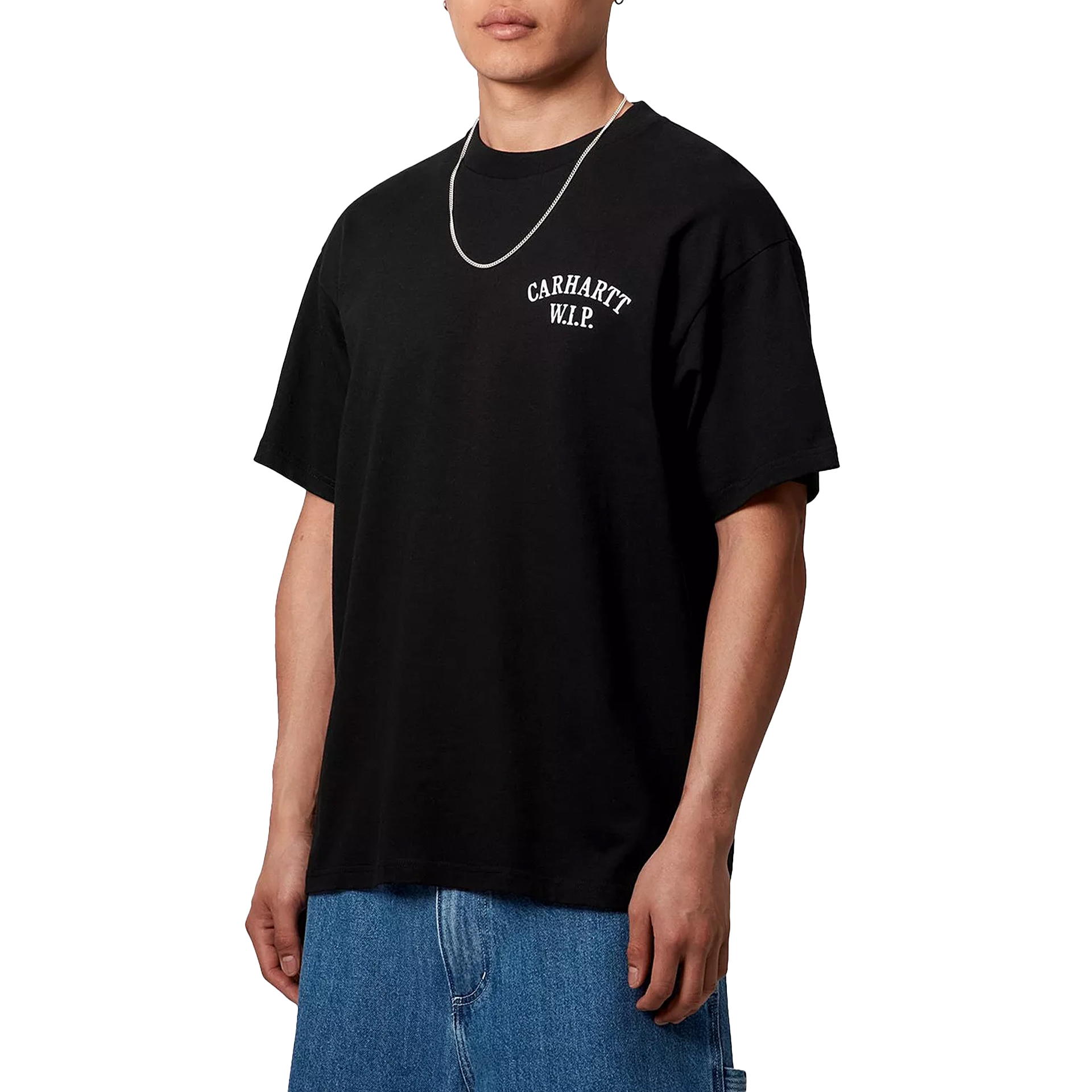 Carhartt Wip S/s Cabinetry T-shirt Black  White