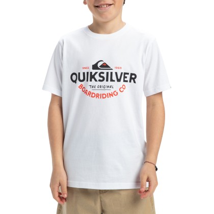 Quiksilver Ev Typed Out White