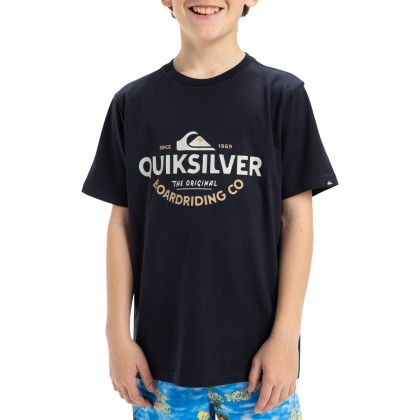 Quiksilver Ev Typed Out Dark Navy