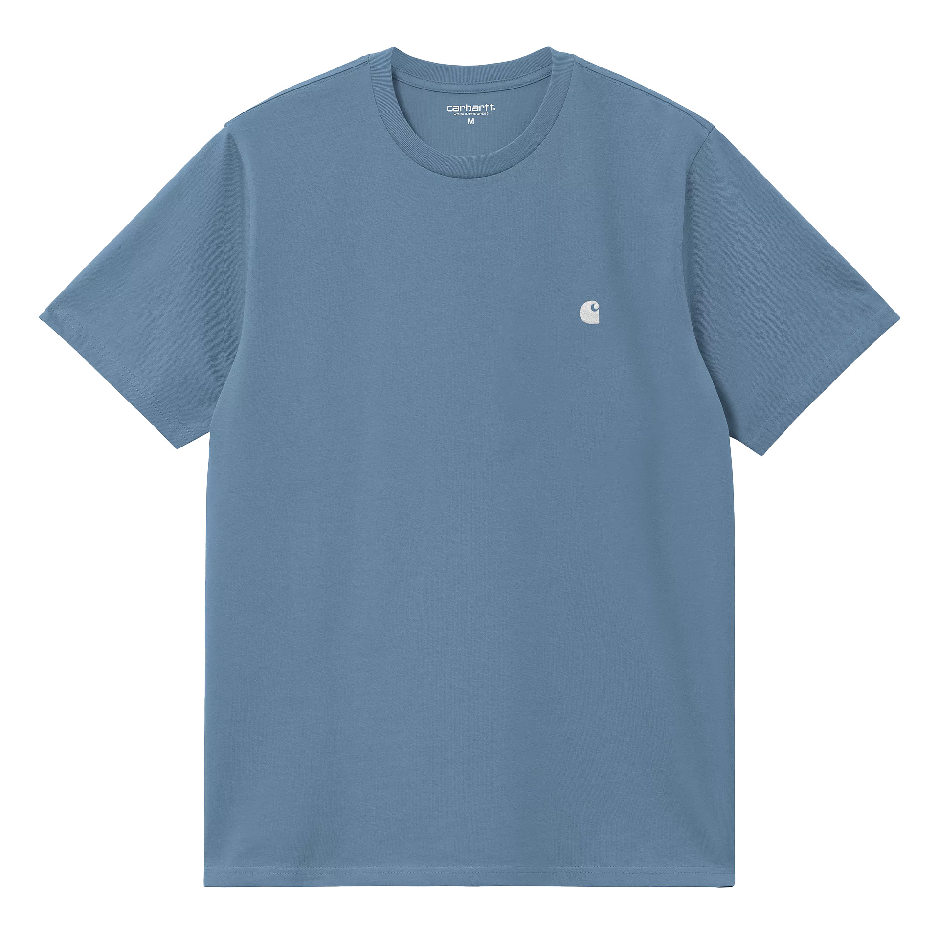 Carhartt Wip S/s Madison T-shirt Icy Water  White