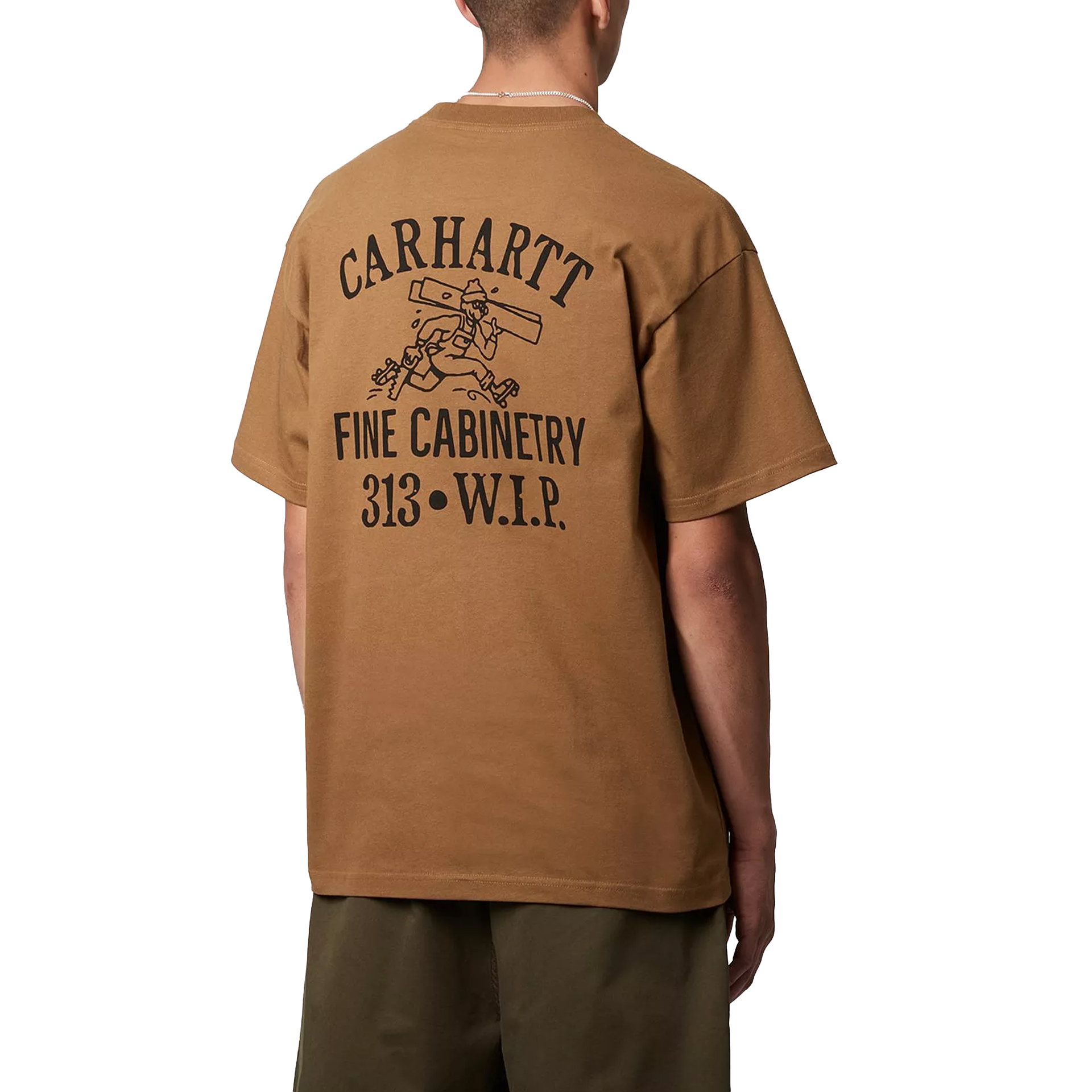 Carhartt Wip S/s Cabinetry T-shirt Hamilton Brown  Black