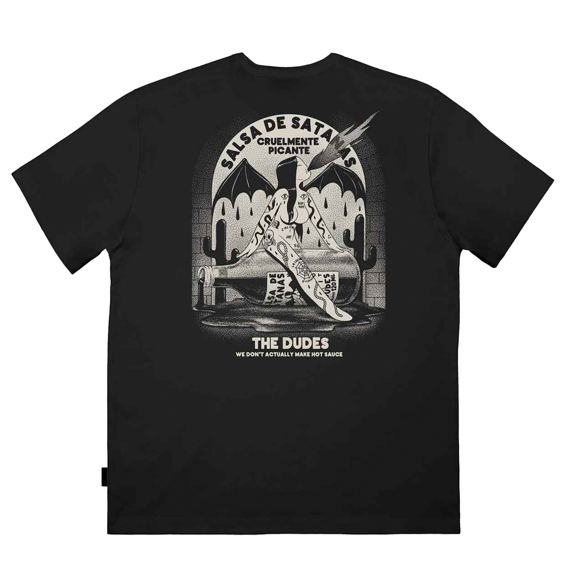 The Dudes T-shirt Salsa Classic Black