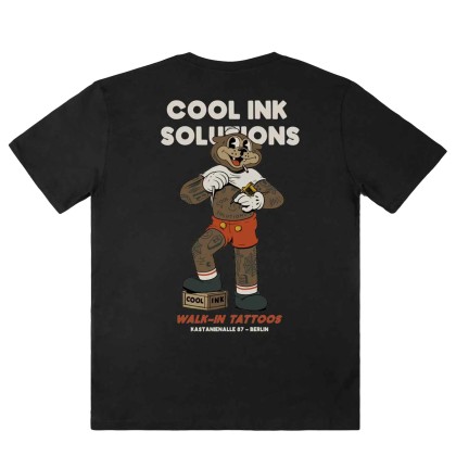 The Dudes T-shirt Walking Tattoo Classic Black