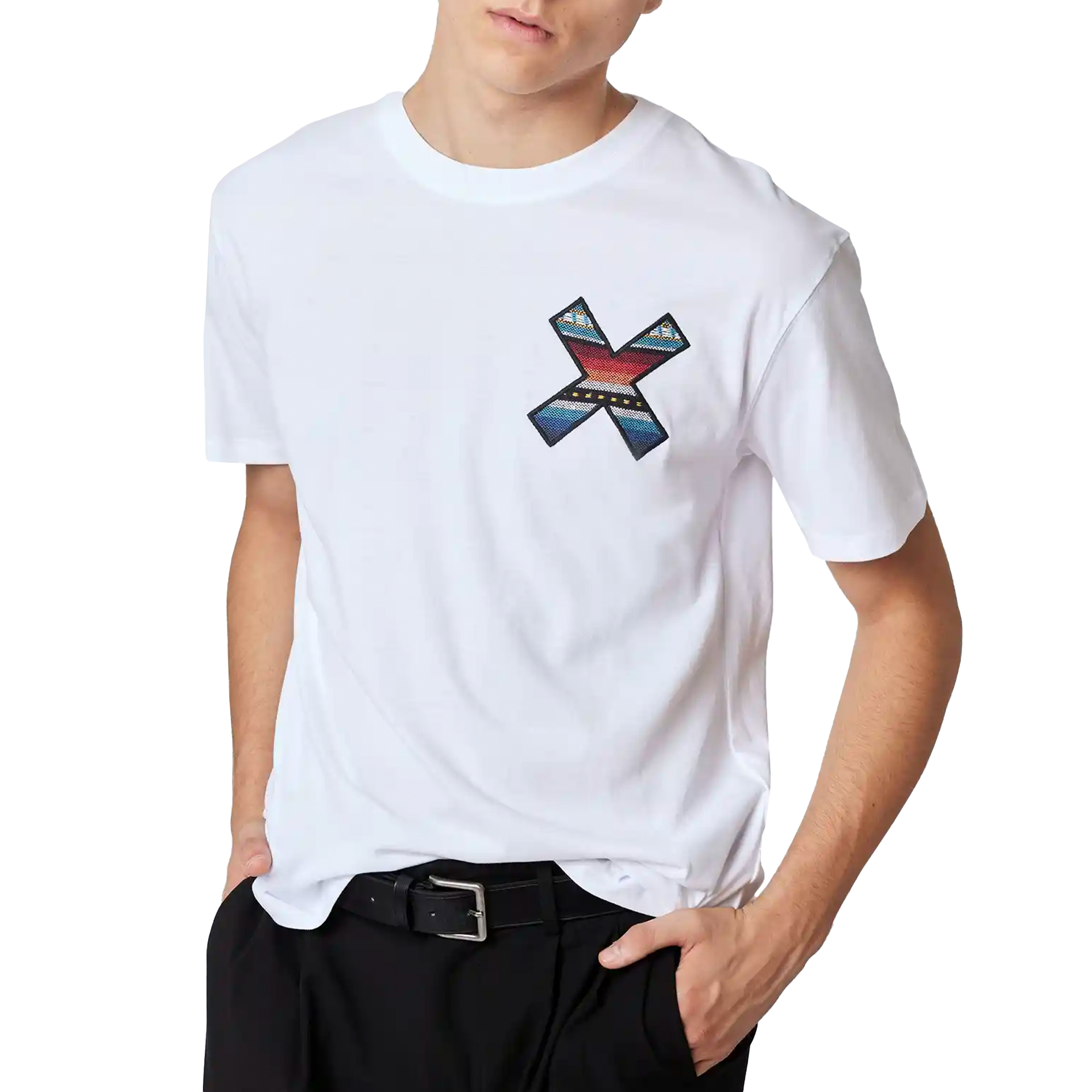 Blue Banana T-shirt White Classic