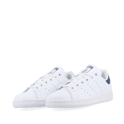adidas Originals Stan Smith J Cloud White / Cloud White / Dark Blue