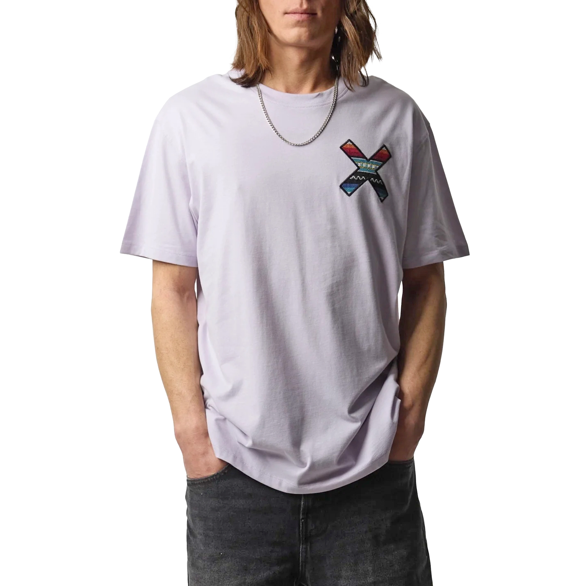 Blue Banana T-shirt Light Lilac Classic