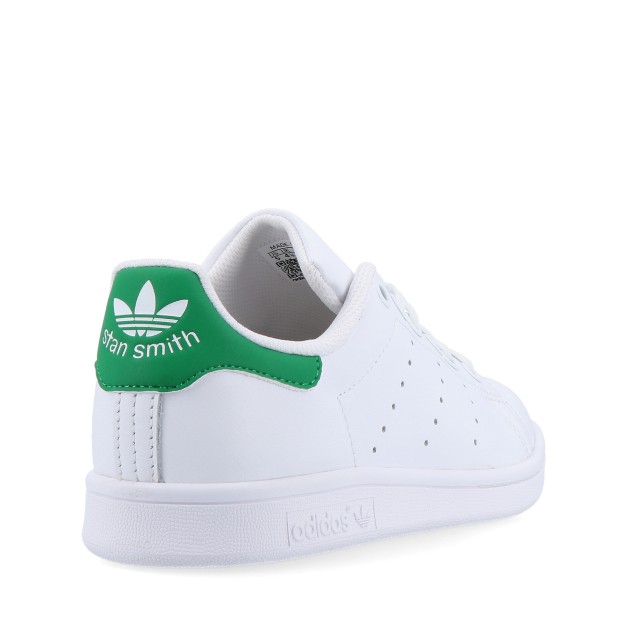 adidas Originals Stan Smith J Cloud White / Cloud White / Green