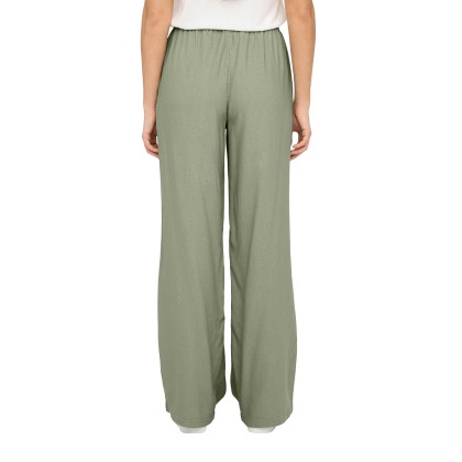 Only Onlcaro Mw Linen Bl Pull-up Pant Cc Pnt Tea Only Onlcaro Mw Linen Bl Pull-up Pant Cc Pnt Tea