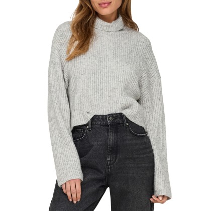 Only Onlmelanie L/s Rollneck Pullover Kntnoos