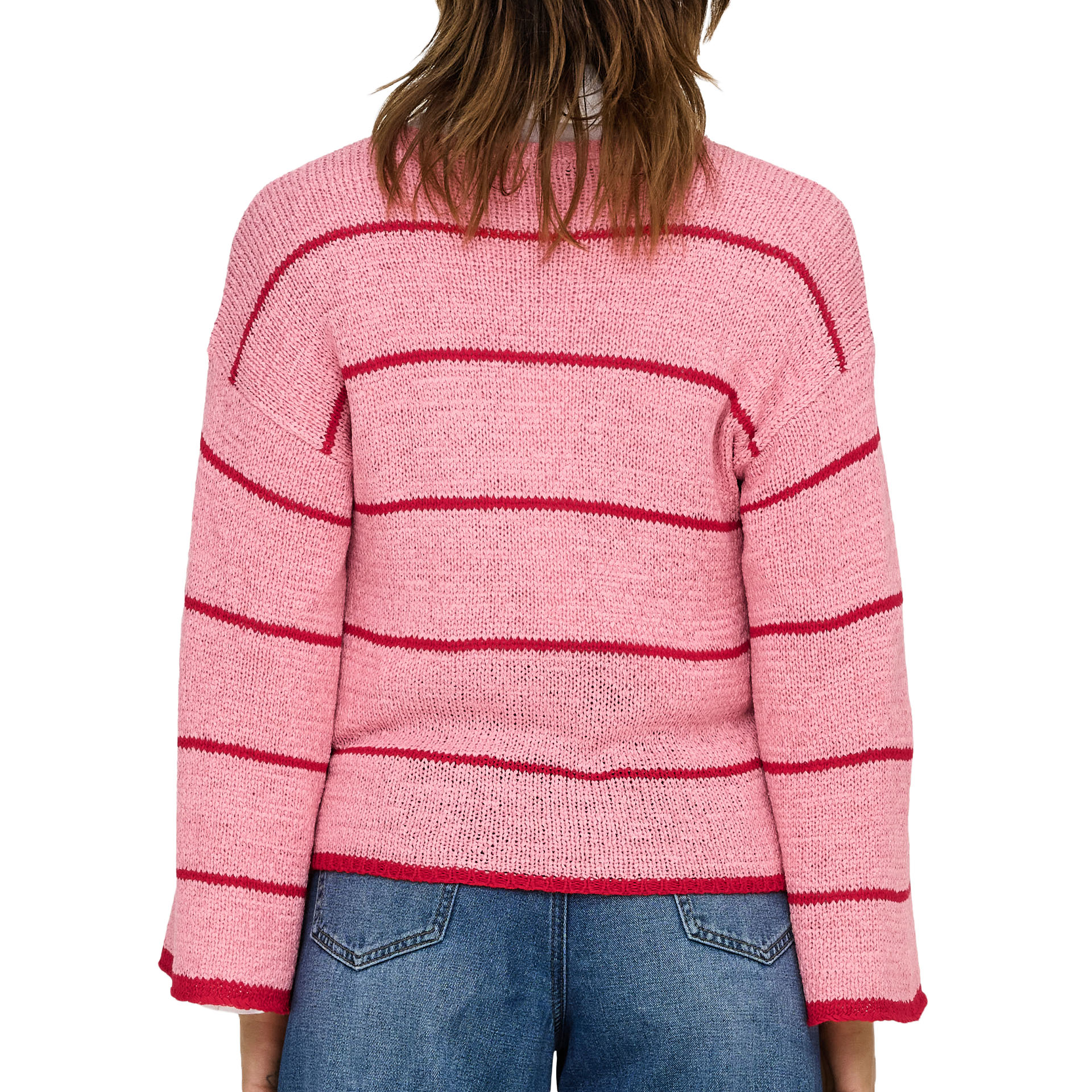 Only Onlgeena  Stripe O-neck Knt