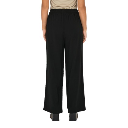 Only Onlaris Life Hw Pull-up Pant Cc Wvn Black