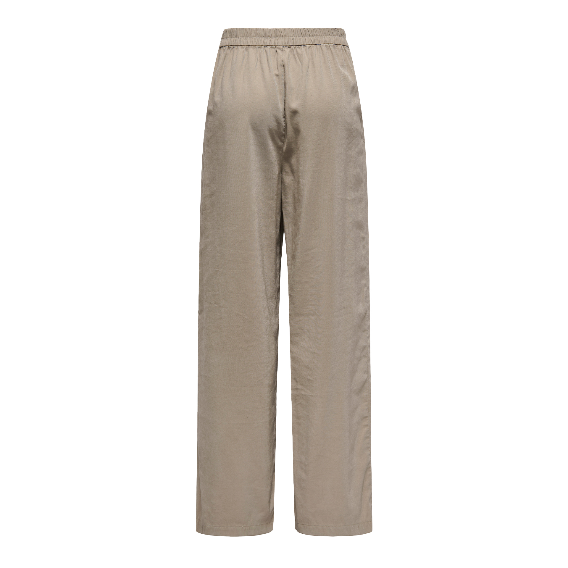 Only Onlaris Life Hw Pull-up Pant Cc Wvn Pure Cashmere