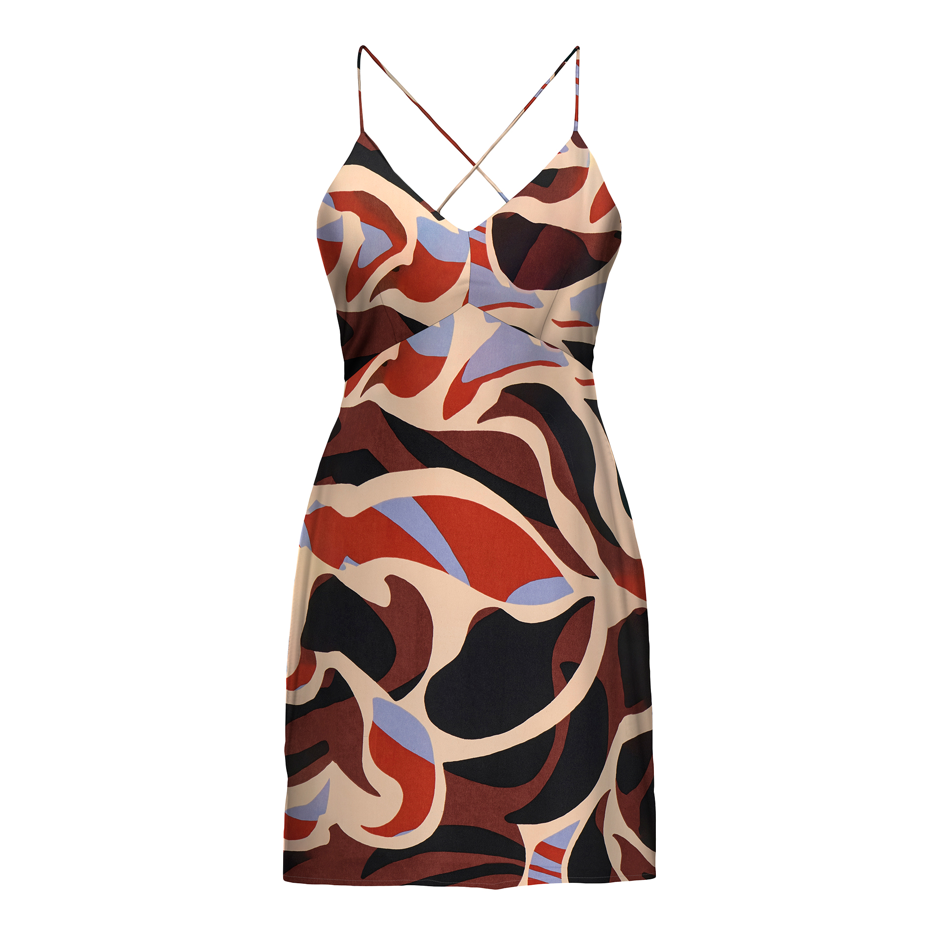 Only Onljane Life S/l Janice Dress Ptm Fudgesickle Stylish Twirl