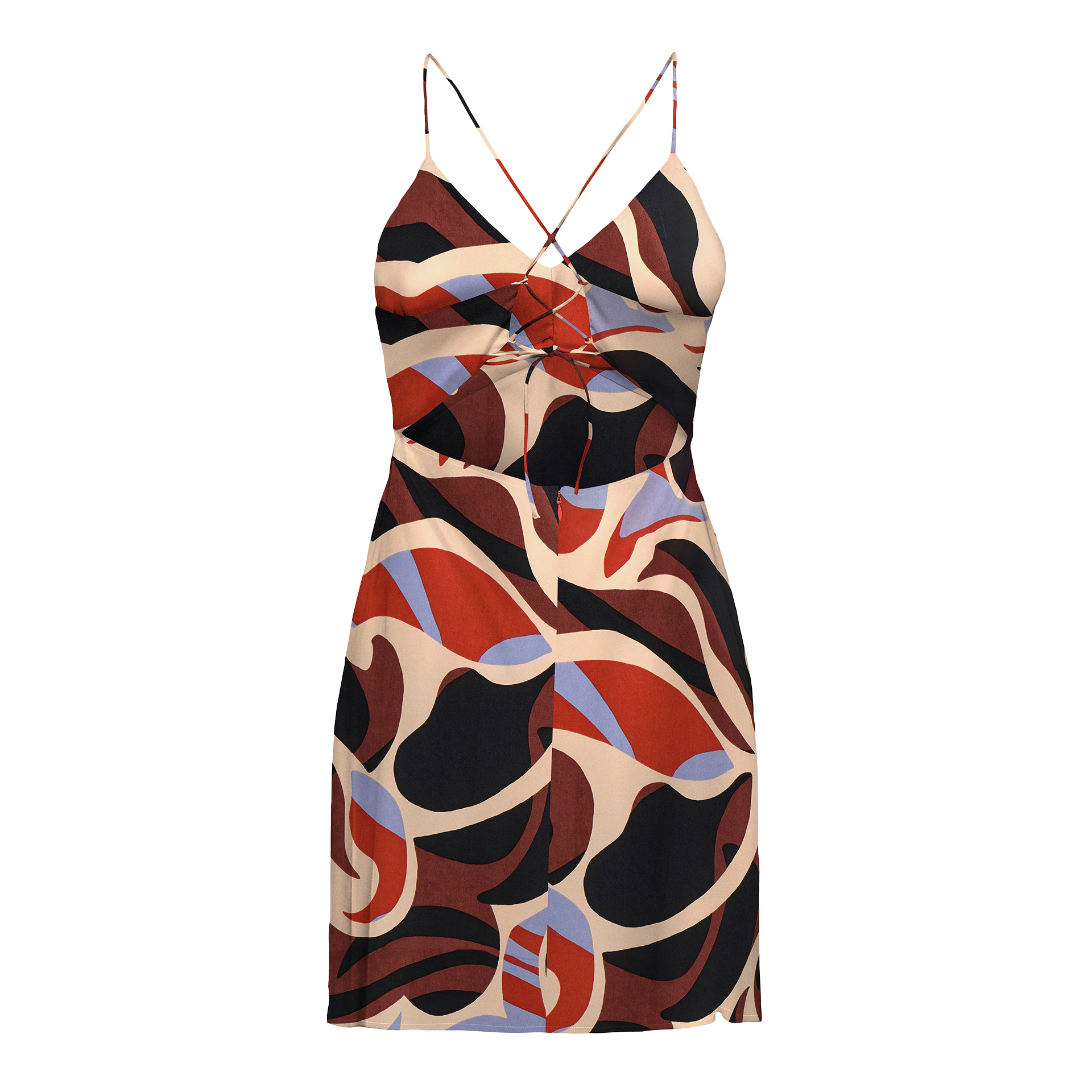 Only Onljane Life S/l Janice Dress Ptm Fudgesickle Stylish Twirl