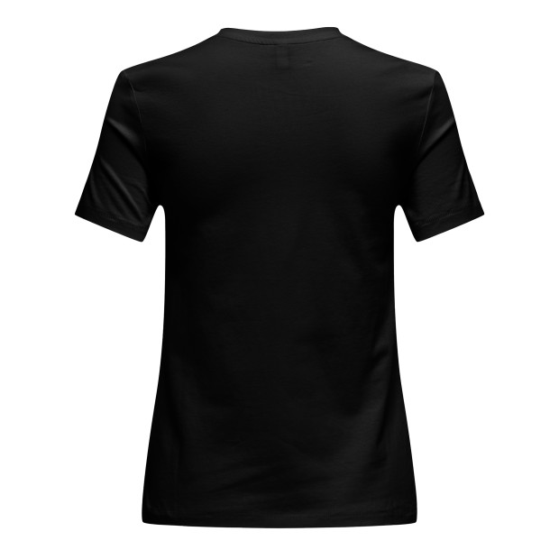 Only Onlfilippa Life S/s O-neck Top Jrs Black Iridescent Tape+iridescent Sequins