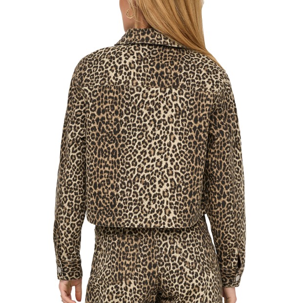 Only Onlnaomi Aop Jacket Otw Toasted Coconut Leo