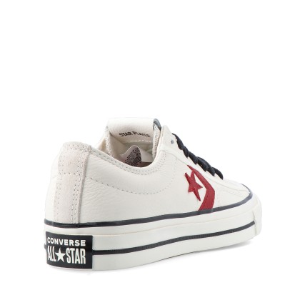 Converse Star Player 76 Ox Egret/egret/park Red Converse Star Player 76 Ox Egret/egret/park Red