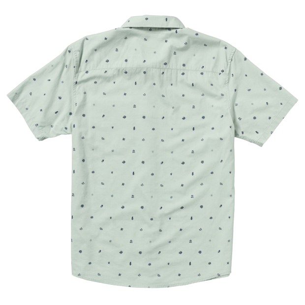 Rvca Camisa Rvca Anytime Green Tea