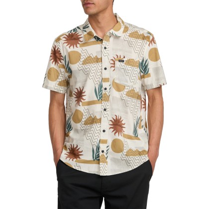 Rvca Camisa Rvca Anytime Natural