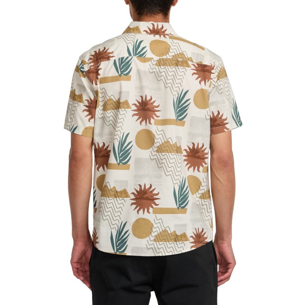 Rvca Camisa Rvca Anytime Natural