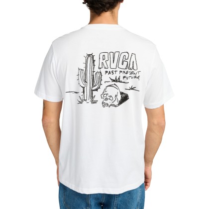Rvca T-shirt Rvca Deth Valley White
