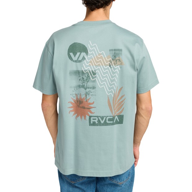 Rvca T-shirt Rvca Desertscape Lead