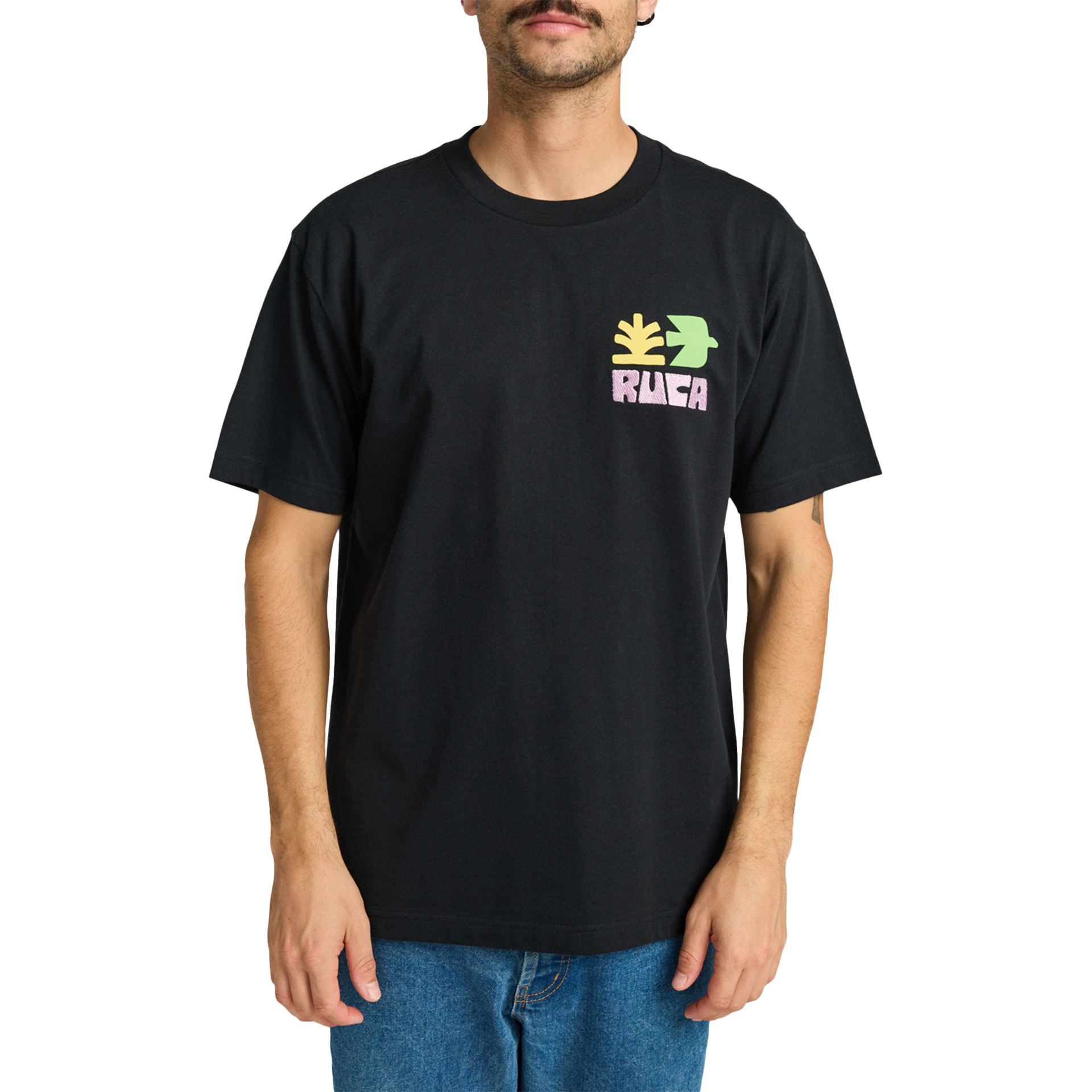 Rvca T-shirt Rvca Mosaic Black