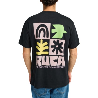 Rvca T-shirt Rvca Mosaic Black