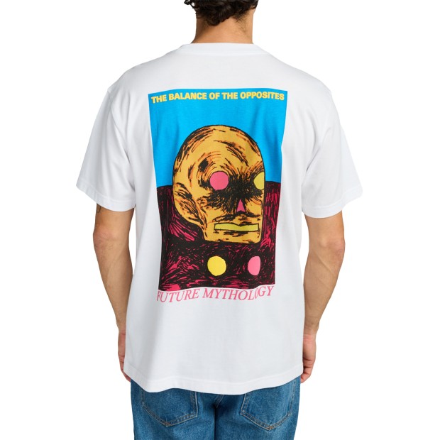 Rvca T-shirt Rvca Superblast 1 White