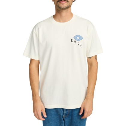Rvca T-shirt Rvca Keep Growing Antique White