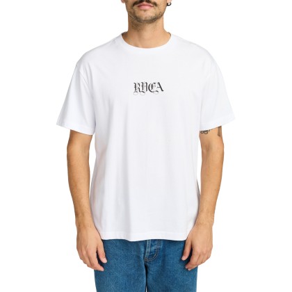 Rvca T-shirt Rvca Benj Battle White