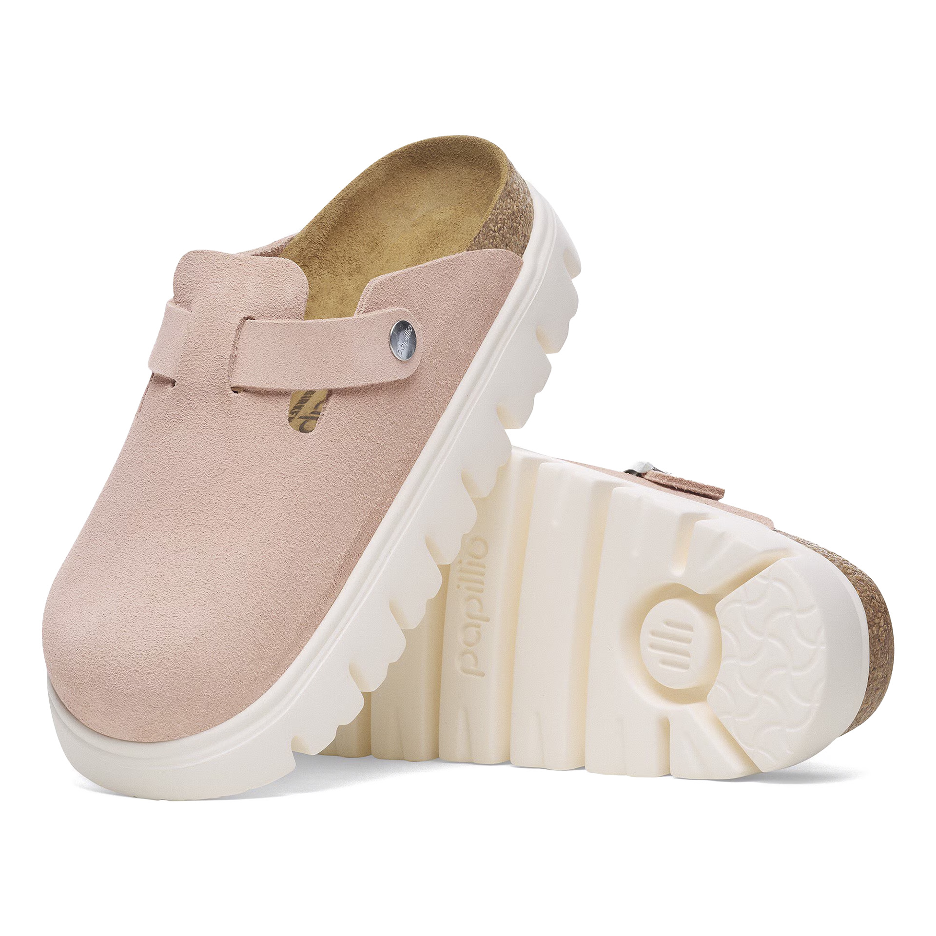 Birkenstock Boston Chunky Leve Light Rose