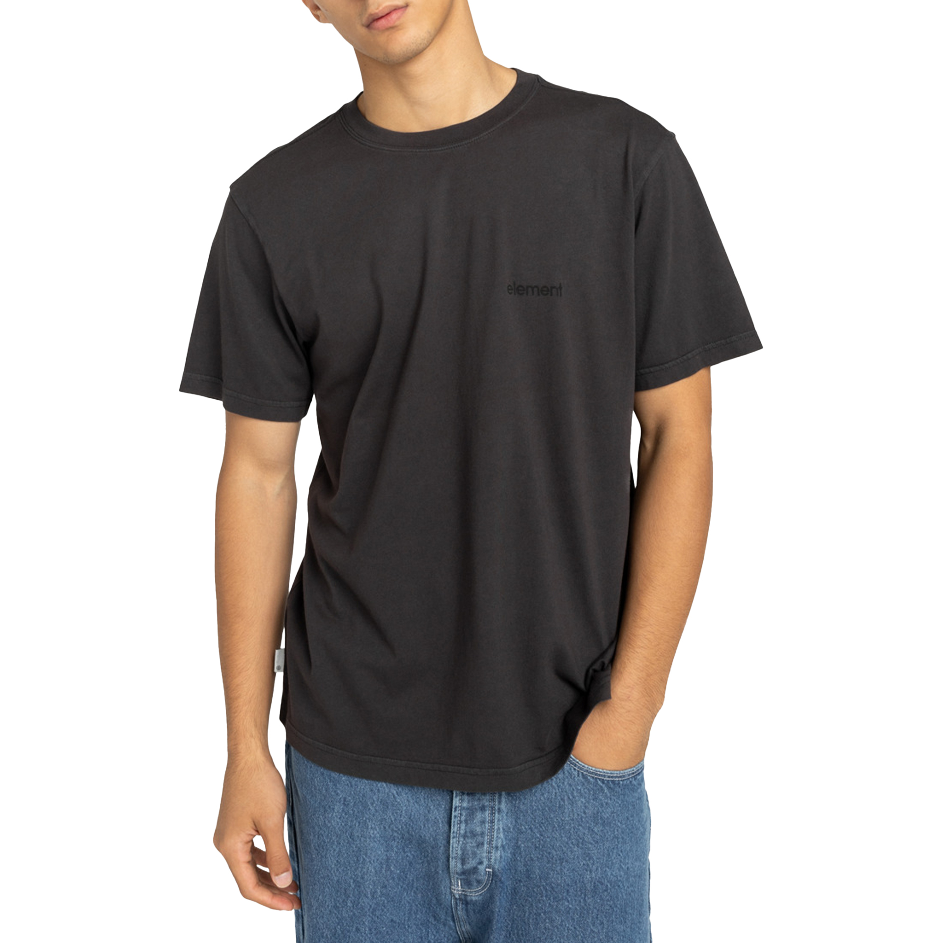 Element T-shirt Lowcase Pigment Off Black