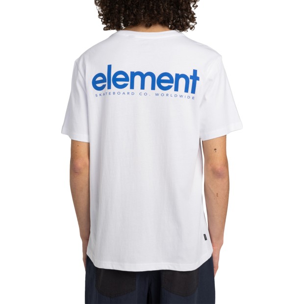 Element T-shirt Simple Logo Optic White
