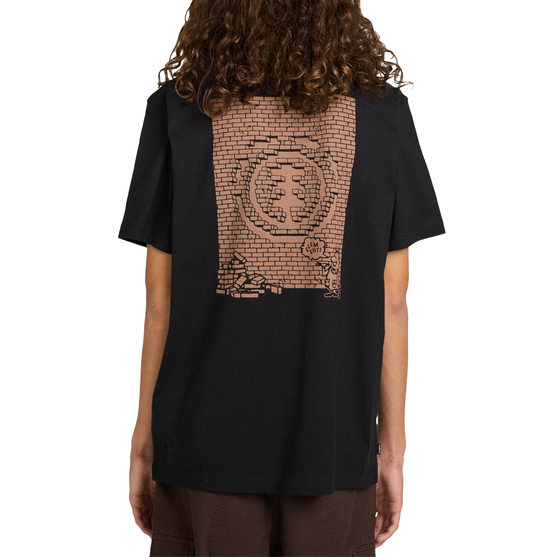 Element T-shirt  Job Done Flint Black