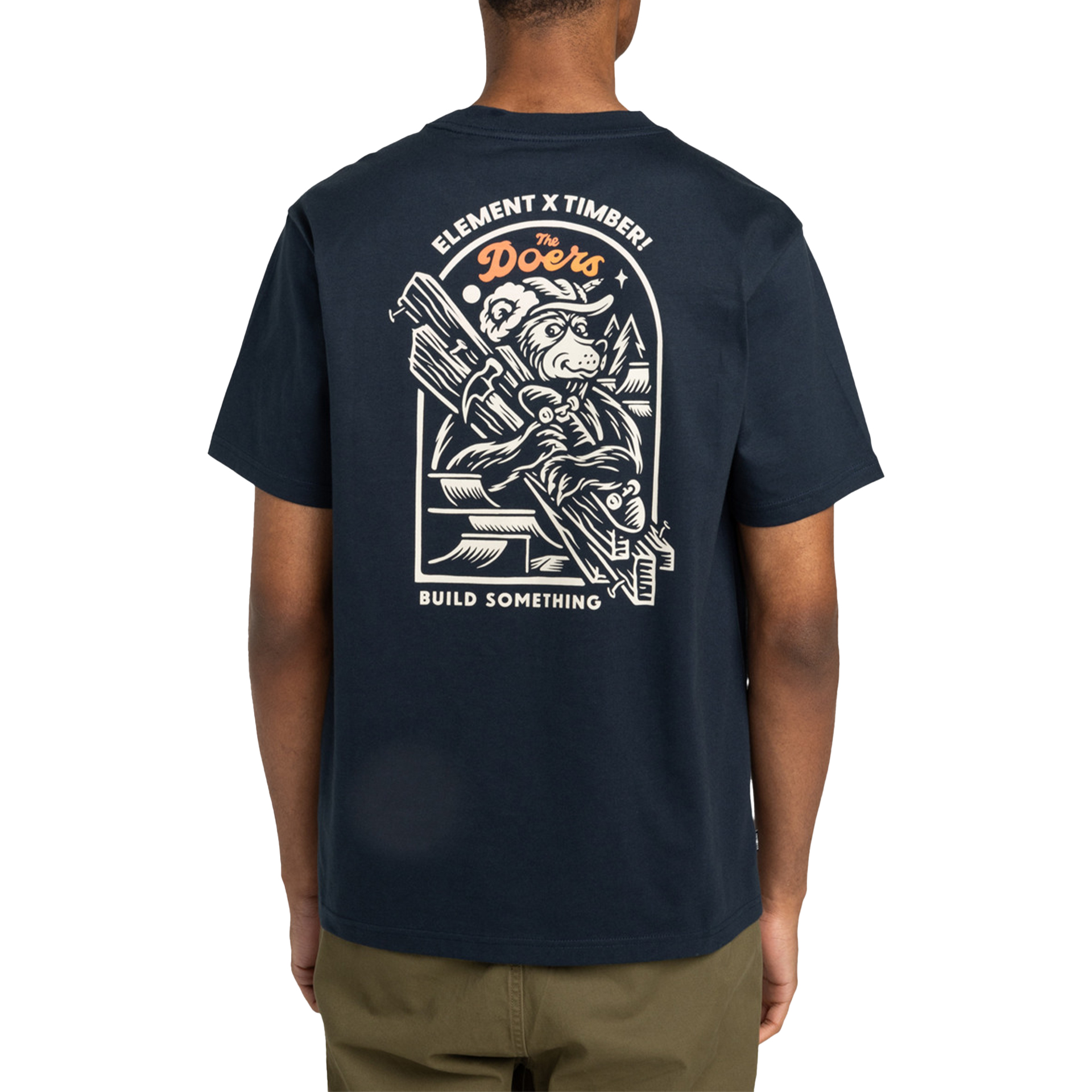 Element T-shirt  Timber Carry Eclipse Navy