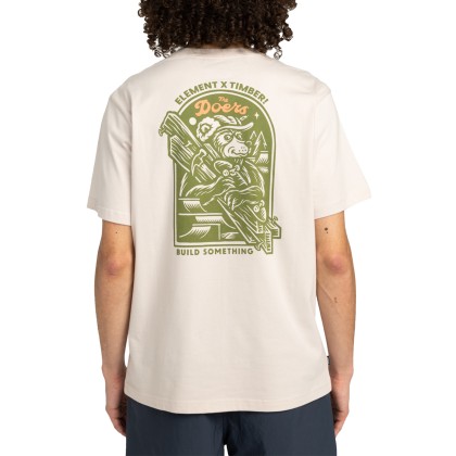 Element T-shirt  Timber Carry Oat Milk