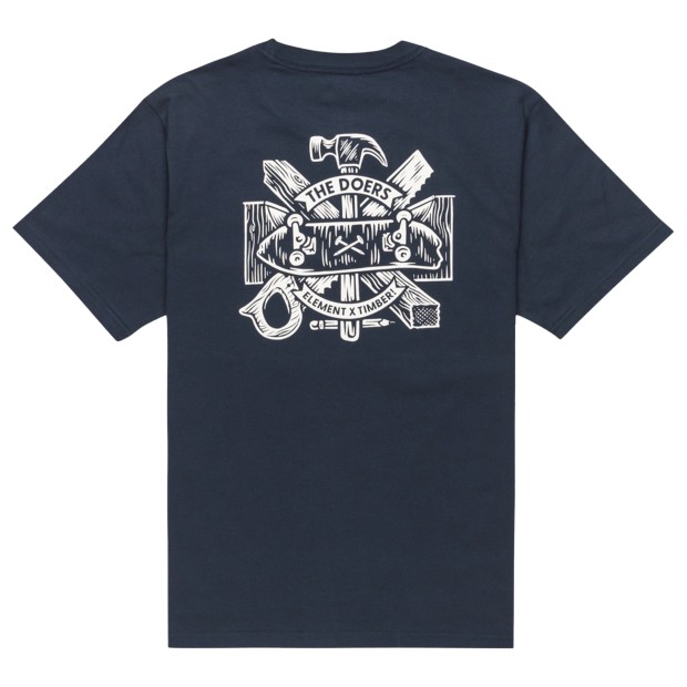 Element T-shirt  Timber Supply Eclipse Navy
