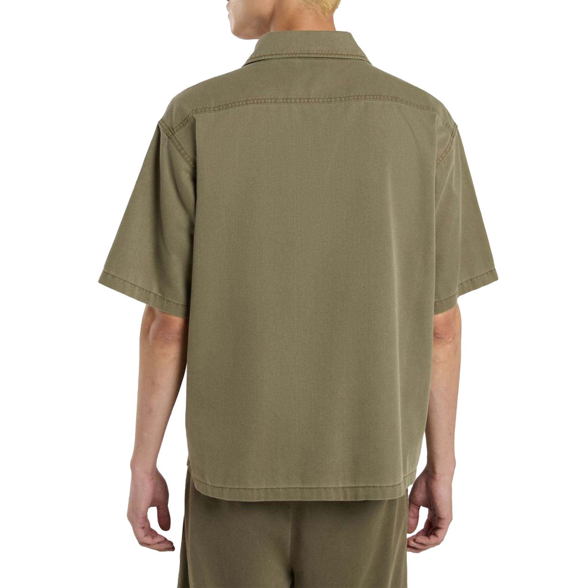 Dickies Unionville Gd Work Shirt Ss Military Gr