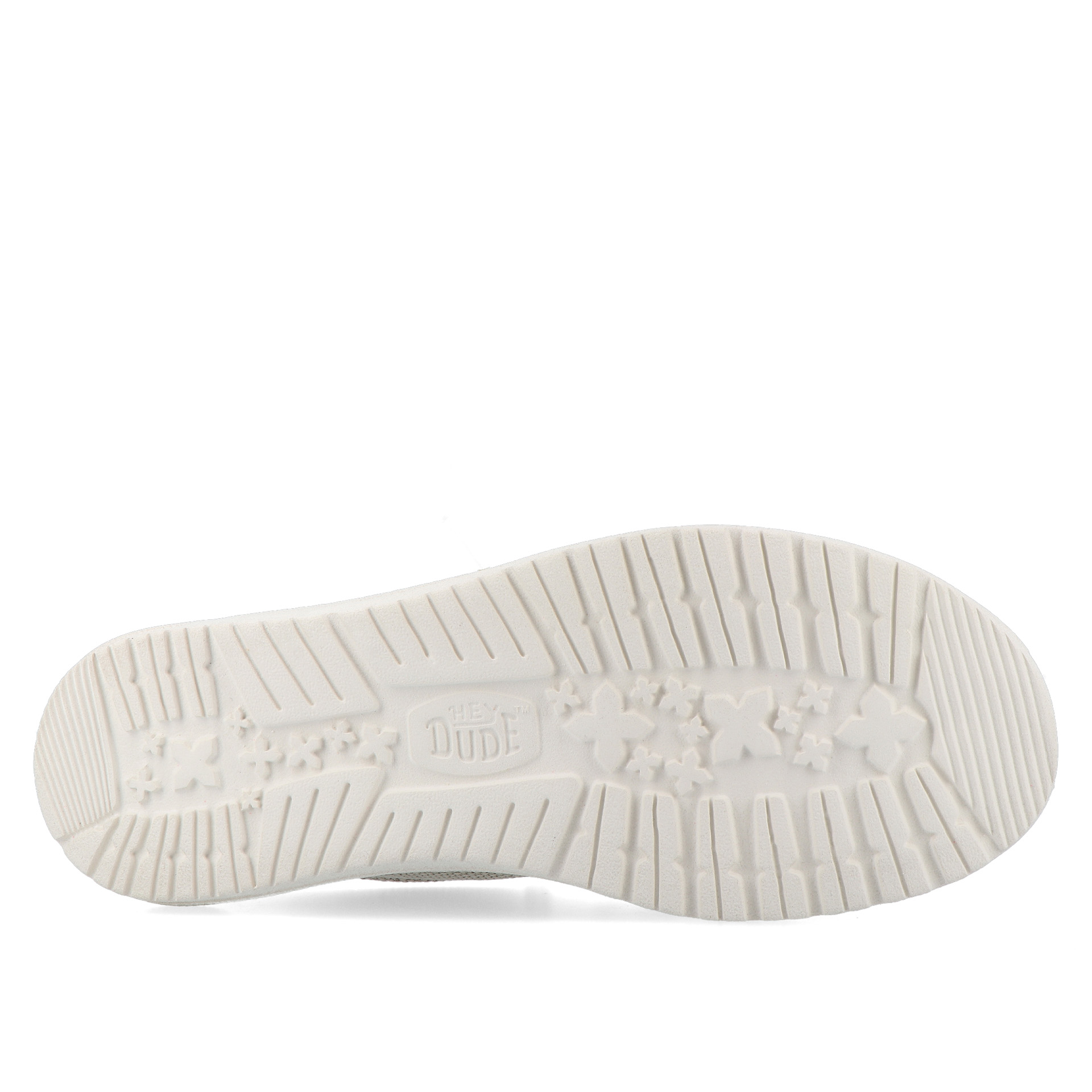 Hey Dude Wally Braided Off White