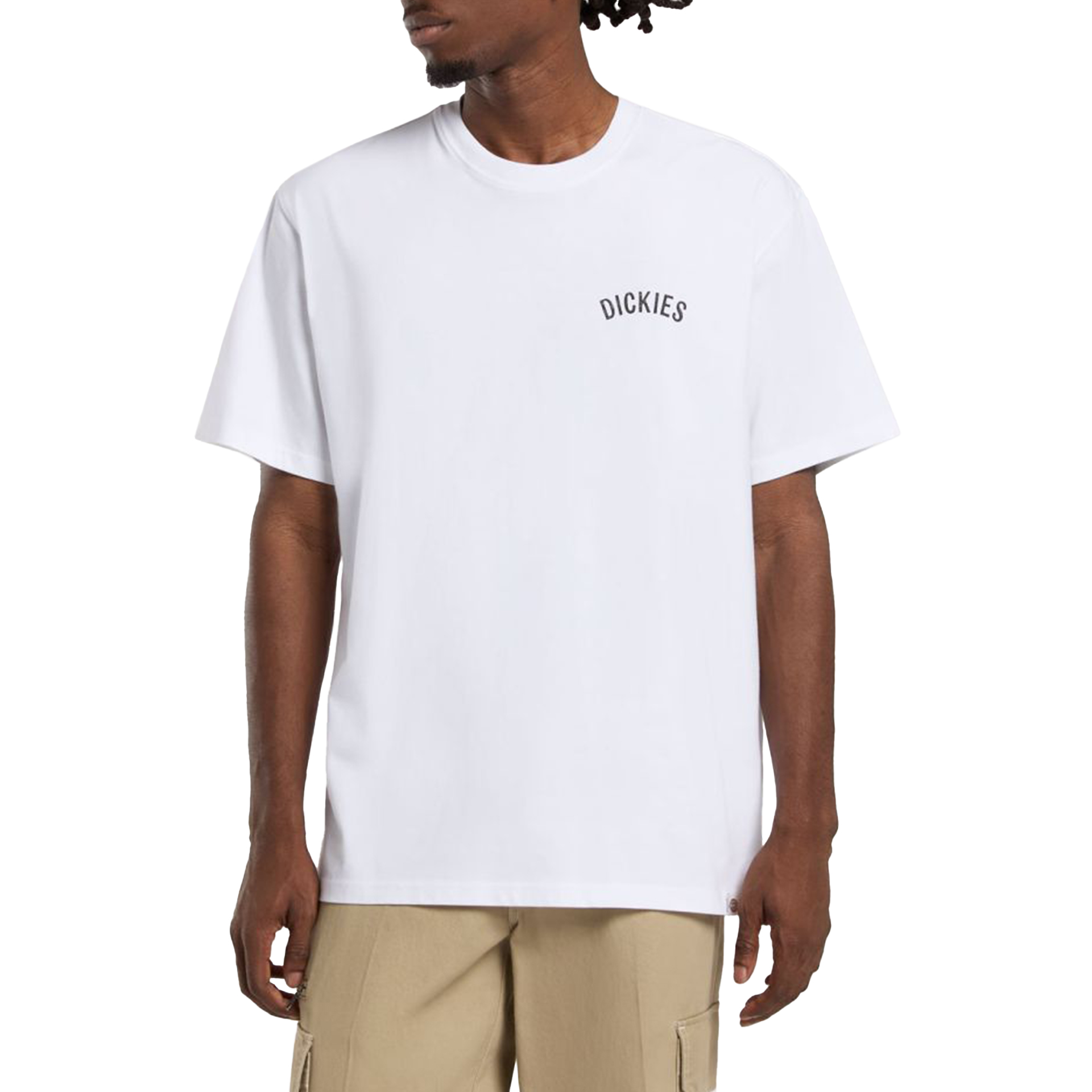 Dickies Snake Ss Tee White